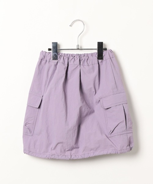 BAYFLOW（ベイフロー）の「[インナーパンツ付き]バルーンカーゴスカート(KIDS)（スカート・キッズ・カーキ/ブラック/パープル/ブラウン/ダークカーキ・140cm/150cm/130cm/120cm/110cm）」の15枚目の写真