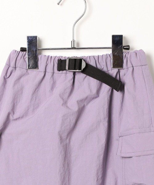 BAYFLOW（ベイフロー）の「[インナーパンツ付き]バルーンカーゴスカート(KIDS)（スカート・キッズ・カーキ/ブラック/パープル/ブラウン/ダークカーキ・140cm/150cm/130cm/120cm/110cm）」の14枚目の写真