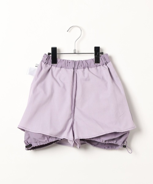 BAYFLOW（ベイフロー）の「[インナーパンツ付き]バルーンカーゴスカート(KIDS)（スカート・キッズ・カーキ/ブラック/パープル/ブラウン/ダークカーキ・140cm/150cm/130cm/120cm/110cm）」の8枚目の写真