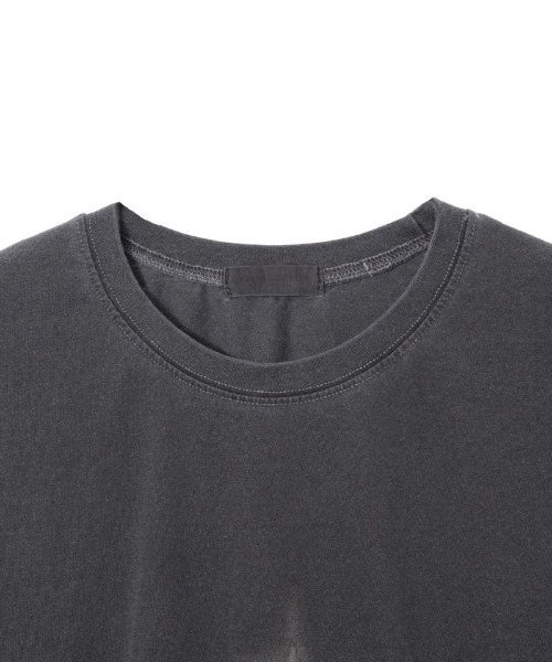 ARULE(アルール)の「A'GEM/9 × .kom 『ARULE/アルール』ピグメントスタームーンTシャツ(Tシャツ/カットソー・メンズ・チャコールグレー/グレー・FREE)」の9枚目の写真