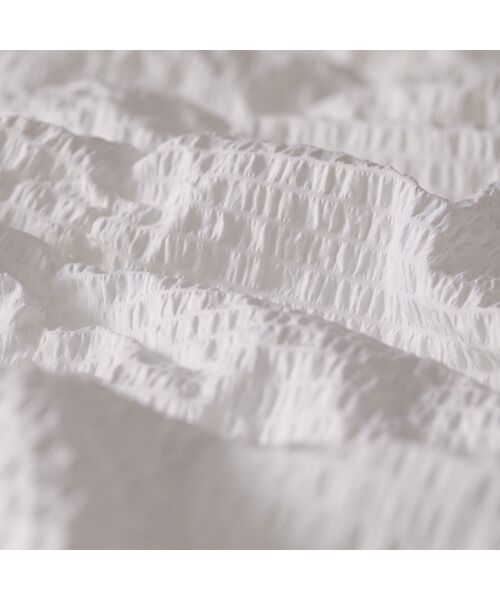 Francfranc（フランフラン）の「ふわろ 夏でもさらっともちもち 肌掛けふとん ギャザー シングル ホワイト（寝具・レディース・ホワイト・FREE）」の3枚目の写真