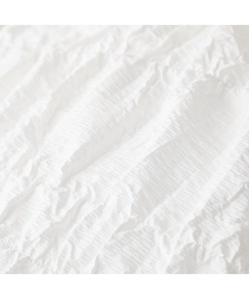 Francfranc（フランフラン）の「ふわろ 夏でもさらっともちもち 肌掛けふとん ギャザー シングル ホワイト（寝具・レディース・ホワイト・FREE）」の7枚目の写真