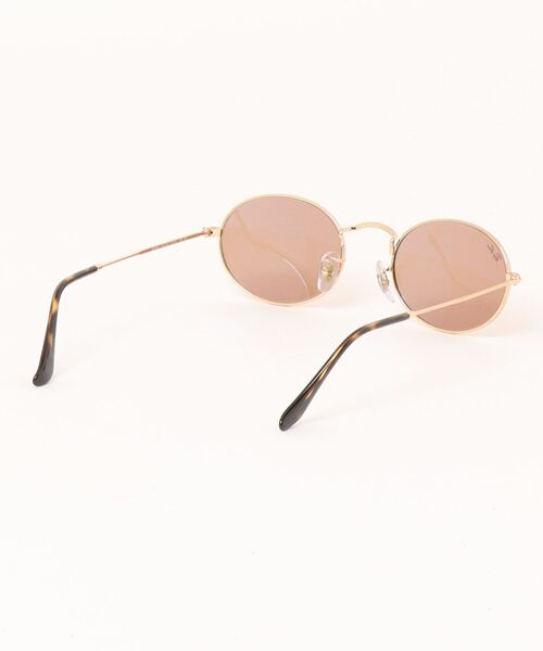 Ray-Ban(レイバン)の「Ray-Ban/レイバン サングラス OVAL METAL SUMMER CAPSULE 0RB3547001/53(サングラス・メンズ・ゴールド・FREE)」の3枚目の写真