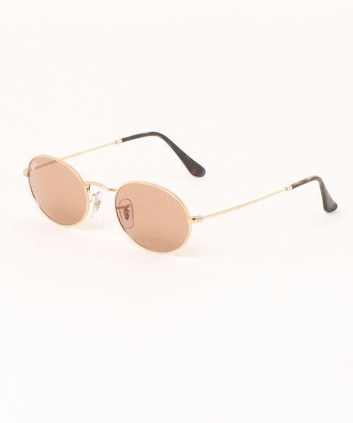 Ray-Ban(レイバン)の「Ray-Ban/レイバン サングラス OVAL METAL SUMMER CAPSULE 0RB3547001/53(サングラス・メンズ・ゴールド・FREE)」の10枚目の写真