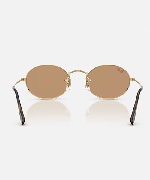 Ray-Ban(レイバン)の「Ray-Ban/レイバン サングラス OVAL METAL SUMMER CAPSULE 0RB3547001/53(サングラス・メンズ・ゴールド・FREE)」の9枚目の写真