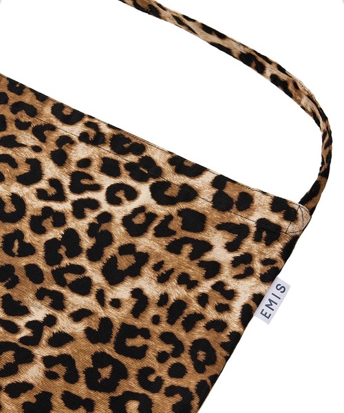 EMIS(イミス)の「NEW LEOPARD CORDUROY ECO BAG(エコバッグ/サブバッグ・レディース・グレー/ベージュ・FREE)」の9枚目の写真