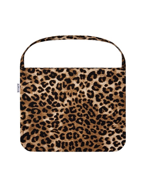 EMIS(イミス)の「NEW LEOPARD CORDUROY ECO BAG(エコバッグ/サブバッグ・レディース・グレー/ベージュ・FREE)」の8枚目の写真