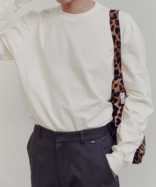 EMIS(イミス)の「NEW LEOPARD CORDUROY ECO BAG(エコバッグ/サブバッグ・レディース・グレー/ベージュ・FREE)」の11枚目の写真