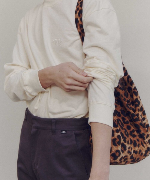 EMIS(イミス)の「NEW LEOPARD CORDUROY ECO BAG(エコバッグ/サブバッグ・レディース・グレー/ベージュ・FREE)」の12枚目の写真