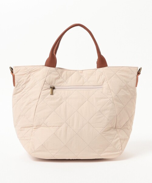 toleur(トーラ)の「【別注】toleur / ナイロン キルト バッグ(ショルダーバッグ・レディース・ナチュラル/ブラック・ONE SIZE)」の7枚目の写真