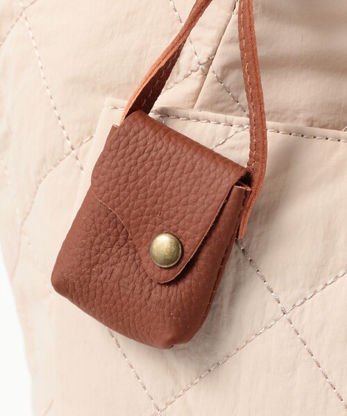 toleur(トーラ)の「【別注】toleur / ナイロン キルト バッグ(ショルダーバッグ・レディース・ナチュラル/ブラック・ONE SIZE)」の9枚目の写真