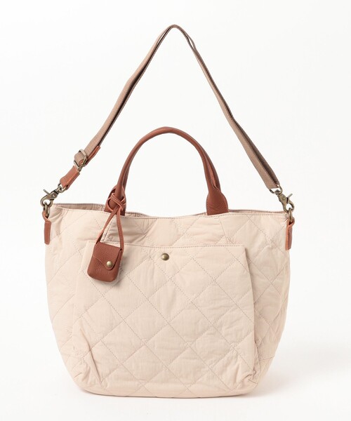 toleur(トーラ)の「【別注】toleur / ナイロン キルト バッグ(ショルダーバッグ・レディース・ナチュラル/ブラック・ONE SIZE)」の11枚目の写真