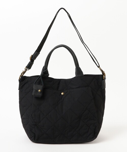 toleur(トーラ)の「【別注】toleur / ナイロン キルト バッグ(ショルダーバッグ・レディース・ナチュラル/ブラック・ONE SIZE)」の15枚目の写真