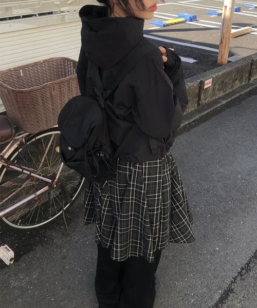 sevens（セブンズ）の「【sevens】SK　チェックフレアスカート（スカート・レディース・ブラック/ホワイト・FREE）」の11枚目の写真