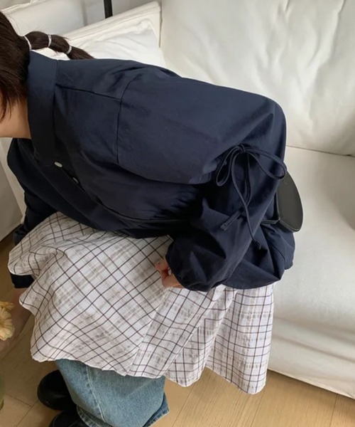sevens（セブンズ）の「【sevens】SK　チェックフレアスカート（スカート・レディース・ブラック/ホワイト・FREE）」の14枚目の写真
