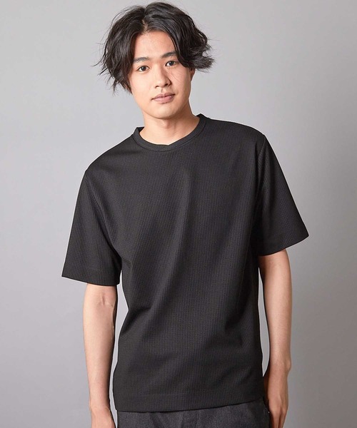yvng patra ライブ tシャツ Sサイズ セール】ジャガードストライプTシャツ(Tシャツ/カットソー