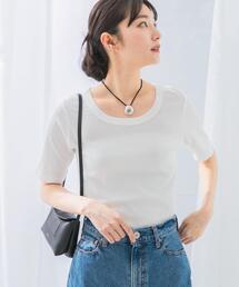 URBAN RESEARCH ROSSO WOMEN | 接触冷感強撚コットン2WAYカットソー(Tシャツ/カットソー)
