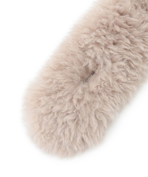 TOCCA（トッカ）の「VELVET RIBBON FURTIPPET ティペット（マフラー・レディース・ベージュ系/ブルー系・F）」の8枚目の写真