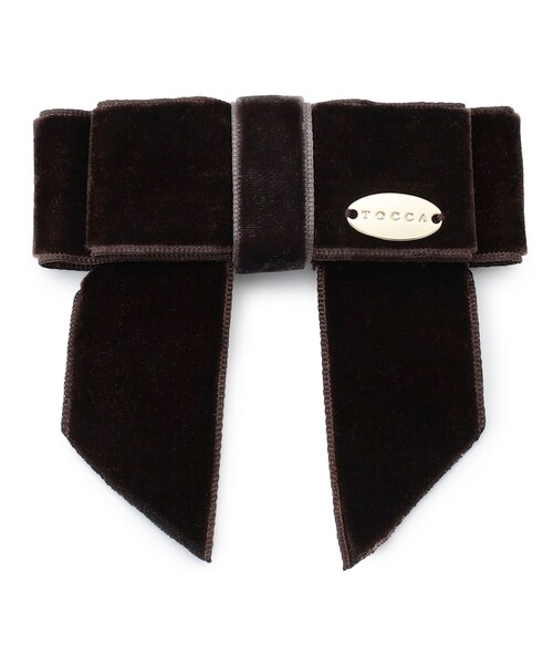 TOCCA（トッカ）の「VELVET RIBBON FURTIPPET ティペット（マフラー・レディース・ベージュ系/ブルー系・F）」の5枚目の写真