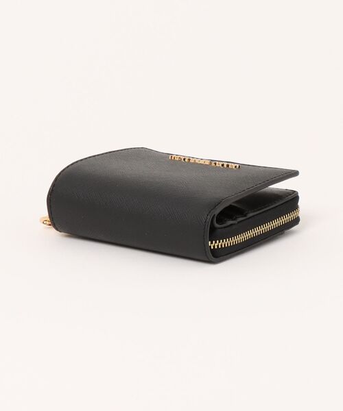 MICHAEL KORS（マイケルコース）の「JET SET TRAVEL ジップ チャーム ウォレット ミディアム（財布・レディース・ブラック・FREE）」の3枚目の写真