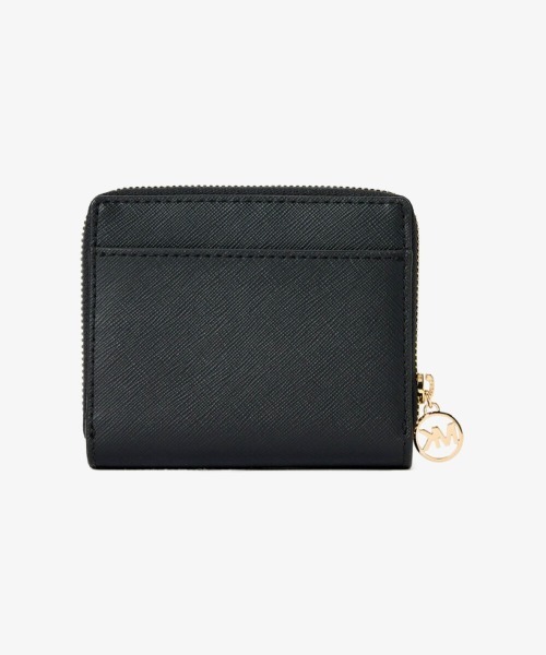 MICHAEL KORS(マイケルコース)の「JET SET TRAVEL ビルフォールド ジップアラウンド チャーム ウォレット ミディアム(財布・レディース・ブラック・FREE)」の7枚目の写真