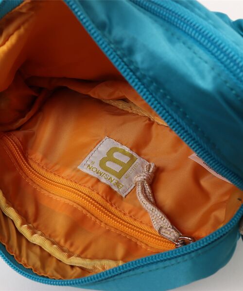 BENSIMON（ベンシモン）の「【BENSIMON】ショルダーバッグ ユニセックス ポーチ ミニ　フランスブランド（ショルダーバッグ・レディース・オレンジ/ターコイズブルー・FREE）」の4枚目の写真