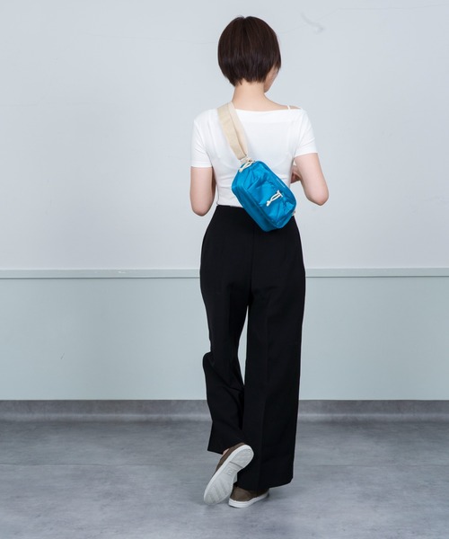 BENSIMON（ベンシモン）の「【BENSIMON】ショルダーバッグ ユニセックス ポーチ ミニ　フランスブランド（ショルダーバッグ・レディース・オレンジ/ターコイズブルー・FREE）」の15枚目の写真