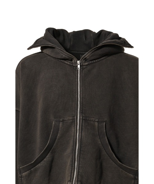 entire studios(エンタイアスタジオ)の「FULL ZIP(パーカー・メンズ・ブラック/ブラック系その他・MEDIUM/SMALL/LARGE)」の9枚目の写真