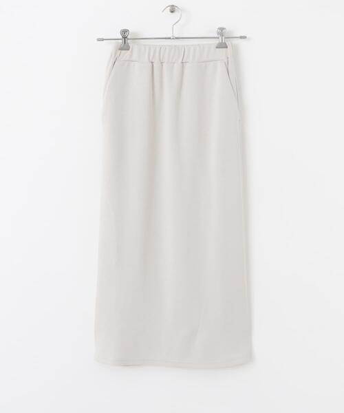 ITEMS URBANRESEARCH（アイテムズ アーバンリサーチ）の「ポンチストレートスカート（スカート・レディース・ミント/ホワイト系その他/チャコールグレー・FREE）」の8枚目の写真