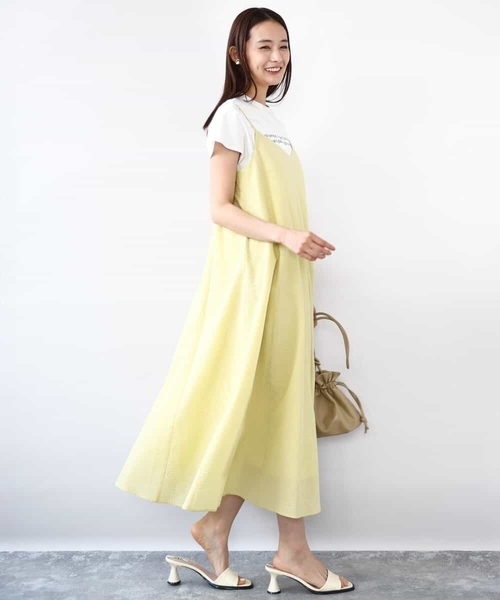 ポコポコキャミワンピース/洗える（ワンピース）｜MK MICHEL KLEIN