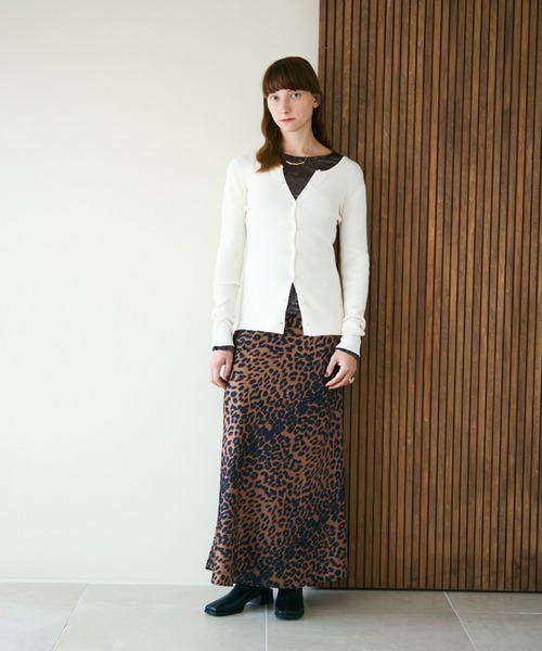 2WAYリブカーディガン（カーディガン/ボレロ）｜Shelly island