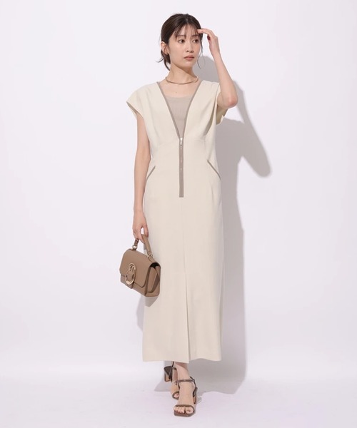 Mystrada 半袖シアーシャツワンピタグ付き