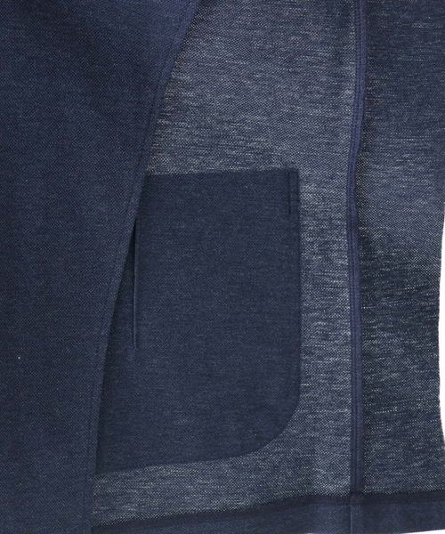MK MICHEL KLEIN HOMME (エムケーミッシェルクランオム)の「【洗える / コットン100%】マイクロカノコストレッチジャケット(テーラードジャケット・メンズ・ネイビー/チャコールグレー/アイボリー・48/51/46)」の12枚目の写真
