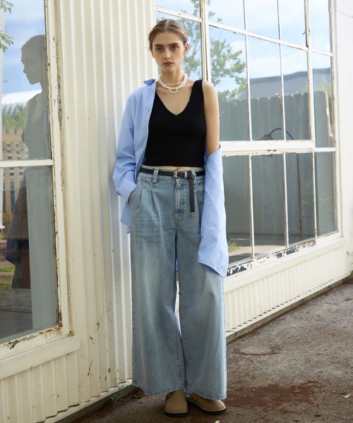 COLONY 2139（コロニートゥーワンスリーナイン）の「ウエスタンバックルスリムベルト（ベルト・メンズ・ブラック・FREE）」の19枚目の写真