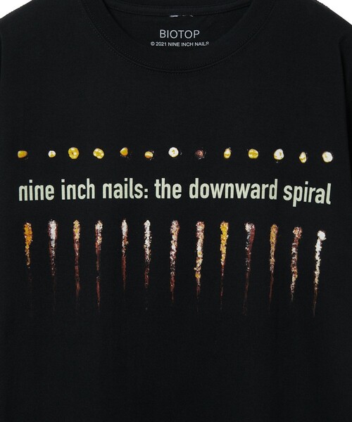 Nine Inch Nails × BIOTOP】 THE DOWNWARD SPIRAL T-Shirts（T