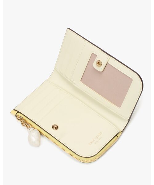 デヴィン パテント スモール バイフォールド ウォレット（財布