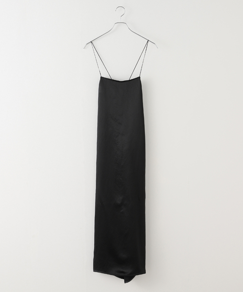 plage Back ribbon open キャミワンピース plage｜《代官山店・WEB限定》Back ribbon open キャミ