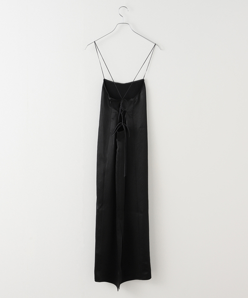plage Back ribbon open キャミワンピース 代官山店・WEB限定》Back ribbon open キャミワンピース