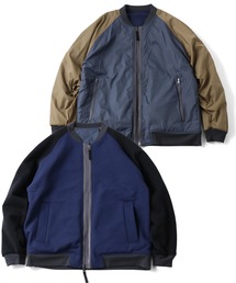 12oz ヘビー裏起毛スウェットRVダブルジップジャンパー