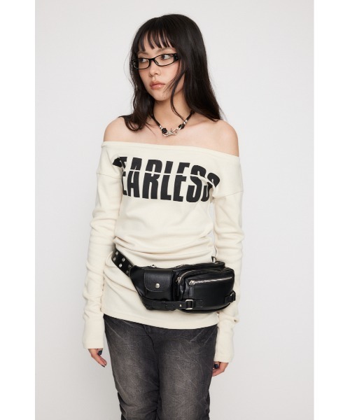 LAGUA GEM OFF SHOLDER PRINT チュニック LAGUA GEM（ラグアジェム）の「OFF SHOLDER PRINT チュニック