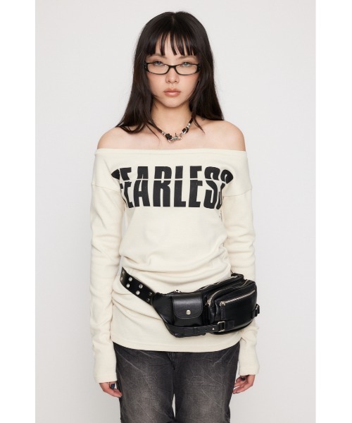 ラクシュミー OFF SHOLDER PRINT チュニック（チュニック）｜LAGUA GEM