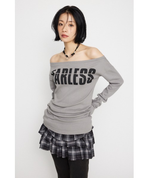 LAGUA GEM OFF SHOLDER PRINT チュニック LAGUA GEM（ラグアジェム）の「OFF SHOLDER PRINT チュニック