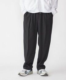 SHIPS(シップス)のSHIPS:〈洗濯機可能〉メランジ ワイド ピンタック スラックス(スラックス)