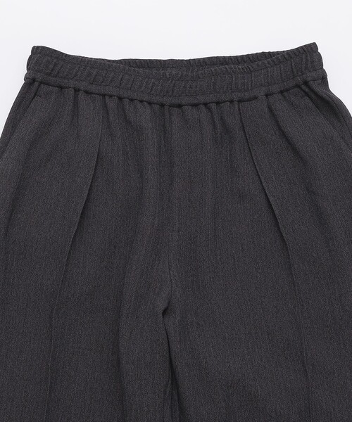 SHIPS（シップス）の「SHIPS:〈洗濯機可能〉メランジ ワイド ピンタック スラックス（スラックス・メンズ・ダークグレー/グレー/ブラック・X-LARGE/LARGE/MEDIUM/SMALL）」の10枚目の写真