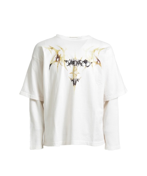 FORSOMEONE（フォーサムワン）の「GOTHIC LAYERED TEE LS（T
