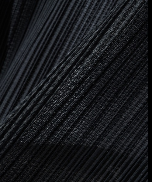 SHAREEF（シャリーフ）の「【SHAREEF】PLEATS SH（シャツ/ブラウス・メンズ・ブラック/ホワイト・1/2）」の11枚目の写真