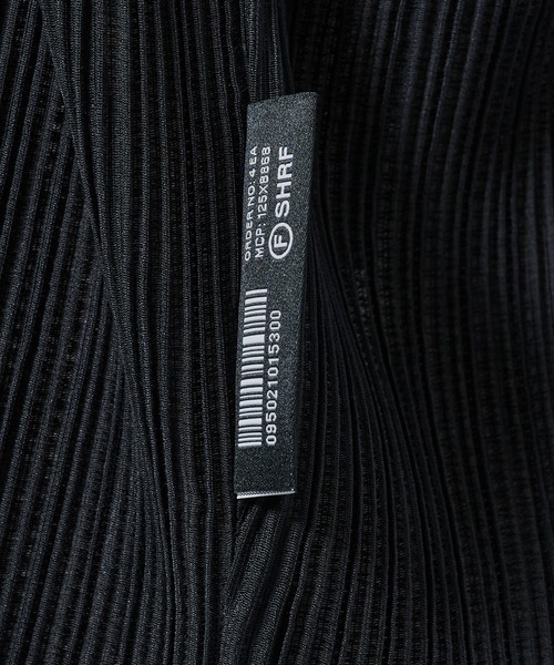 SHAREEF（シャリーフ）の「【SHAREEF】PLEATS SH（シャツ/ブラウス・メンズ・ブラック/ホワイト・1/2）」の13枚目の写真