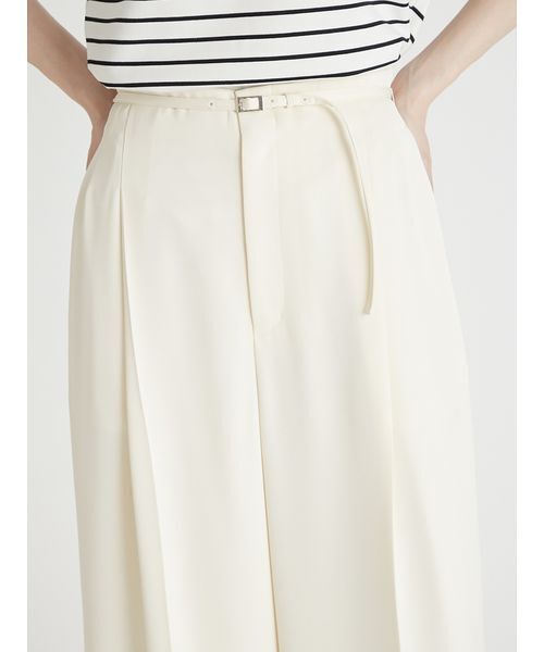 CELFORD（セルフォード）の「フローイングワイドパンツ（その他パンツ・レディース・ライトグレー/アイボリー/ライトベージュ・38/36）」の8枚目の写真