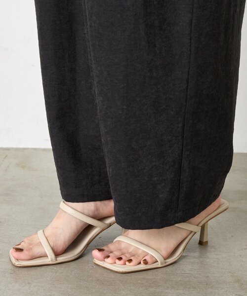 Jena espace merveilleux(ジェナ エスパスメルヴェイユ)の「ピーチスキンカーブパンツ(その他パンツ・レディース・ベージュ/グレー/ブラック・FREE)」の19枚目の写真