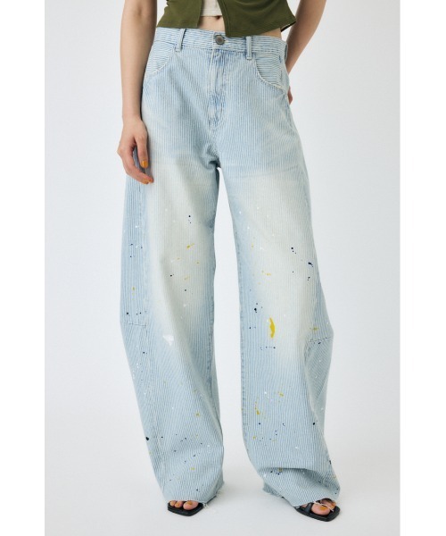 MOUSSY PAINTER WIDE ストレートデニム MOUSSY | PAINTER WIDE ストレートデニム (ワイド ) |SHEL'TTER